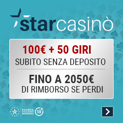 promozioni StarCasino del mese