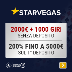 promozioni StarVegas del mese