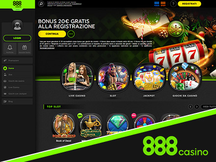 homepage del casino online 888