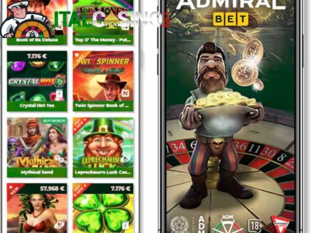 AdmiralBet Mobile app iOS Android - giochi su smartphone
