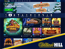 homepage del casino online William Hill