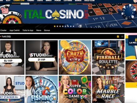 Goldbet Casino Live - tavoli dal vivo con croupier reali