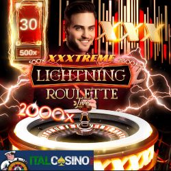 roulette live XXXtreme Lightning Roulette Evolution