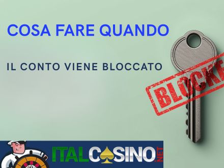 guida al conto bloccato nei casino online ADM e come risolvere il problema