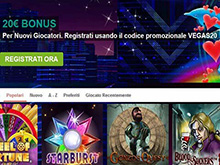 Vegas di William Hill
