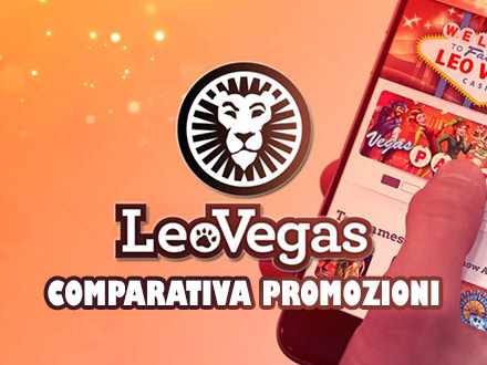 Comparativa promozioni mensili Leovegas