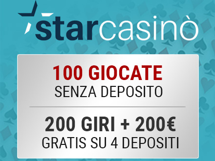 bonus del casino Starcasino