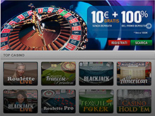 Nuovi bonus del casino online SNAI