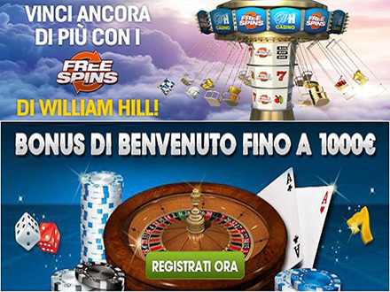 William Hill Casino Club Free Spins