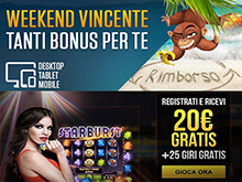 Promozione Weekend Vincente di Netbet Casino