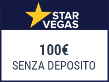 offerta di 100€ su Starvegas