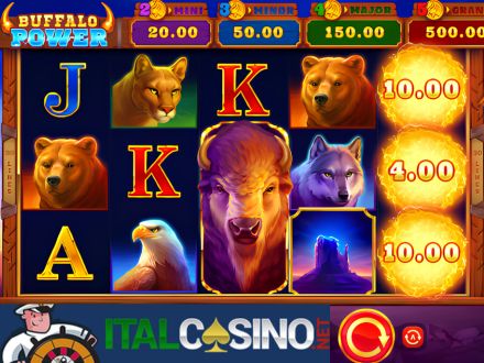 la slot machine Buffalo Power Hold and Win di Playson