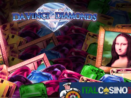 schermata di gioco Da Vinci Diamonds