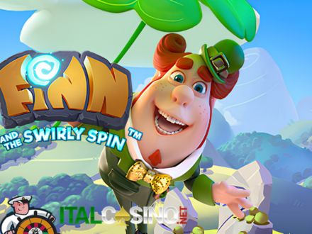 la slot machine Finn and the Swirly Spin di NetEnt a tema irlandese