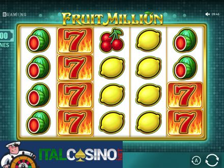 la slot machine Fruit Million di BGaming