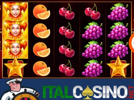 la slot machine Fruits and Jokers 100 Lines di Playson