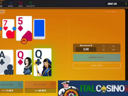 il turbo game Hi-Lo di Spribe
