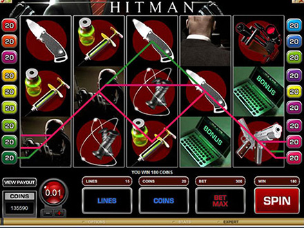la slot machine Hitman