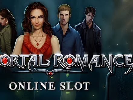 la slot machine Immortal Romance di Microgaming a tema vampiri e romanzo gotico