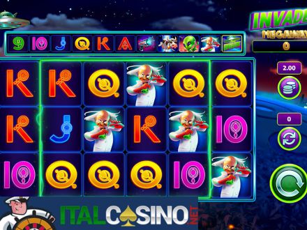 la slot machine Invaders Megaways di Scientific Games
