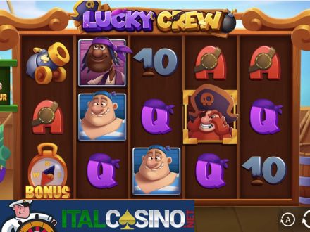 la slot machine Lucky Crew di BGaming