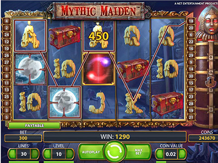 la slot machine Mythic Maiden