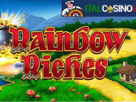 la slot machine Rainbow Riches di Scientific Games